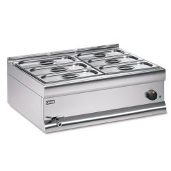 Silverlink 600 Electric Counter-top Bain Marie - Wet Heat - Gastronorms - Base + Dish Pack - W 750 Mm - 2.0 KW