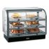 Seal 650 Series Counter-top Curved Front Heated Merchandiser - Self-Service - W 1000 Mm - 2.02 KW