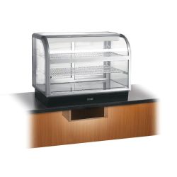 Seal 650 Series Counter-top Curved Front Refrigerated Merchandiser - Back-Service - Under-Counter Power Pack - W 1000 Mm - 0.7 KW