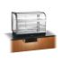 Seal 650 Series Counter-top Curved Front Refrigerated Merchandiser - Back-Service - Under-Counter Power Pack - W 1000 Mm - 0.7 KW