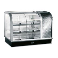 Seal 650 Series Counter-top Curved Front Refrigerated Merchandiser - Self-Service - Side-Mounted Power Pack [Right] - W 1050 Mm - 0.6 KW