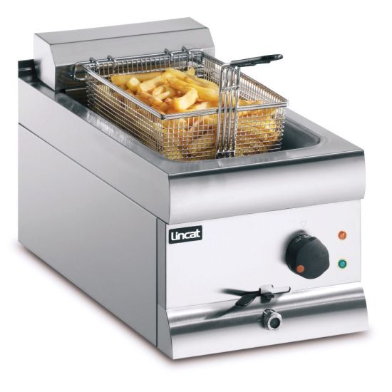 Silverlink 600 Electric Counter-top Single Tank Fryer - 1 Basket - W 300 Mm - 6.0 KW LIN DF36