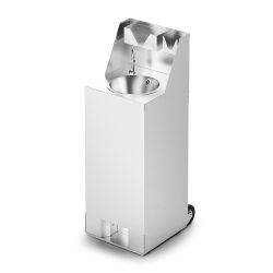 IMC Mobile Hand Wash Station With Splashback - W 450mm - 3.0kW