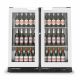 IMC IMCool C90 Bottle Cooler - 206 Bottle Capacity - Stainless Steel Doors - W 900 Mm - 0.46 KW LIN F82-090-SS