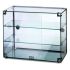 Seal Counter-top Glass Display Case - Rear Sliding Doors - W 607 Mm