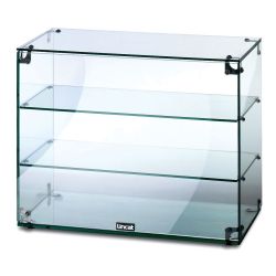 Seal Counter-top Glass Display Case - Open Back - W 607 Mm Seal Counter-top Glass Display Case - Open Back - W 607 Mm