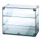 Seal Counter-top Glass Display Case - Open Back - W 607 Mm