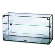 Seal Counter-top Glass Display Case - Rear Sliding Doors - W 907 Mm