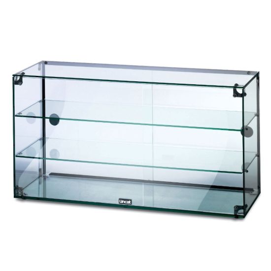 Seal Counter-top Glass Display Case - Rear Sliding Doors - W 907 Mm LIN GC39D