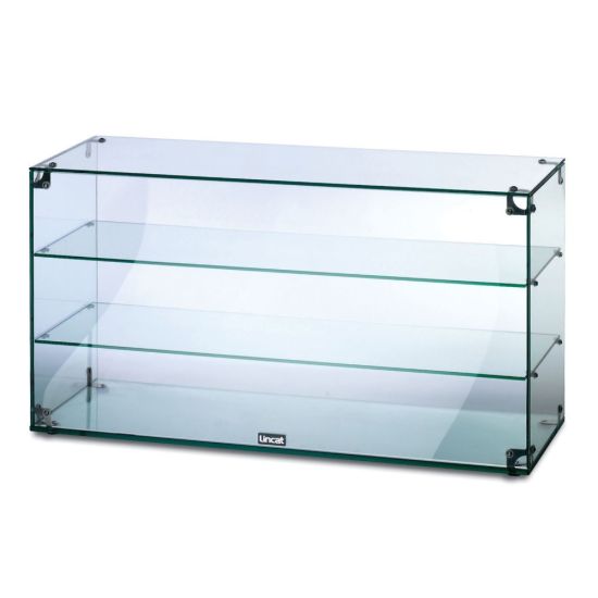 Seal Counter-top Glass Display Case - Open Back - W 907 Mm LIN GC39 Seal Counter-top Glass Display Case - Open Back - W 907 Mm LIN GC39