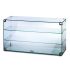 Seal Counter-top Glass Display Case - Open Back - W 907 Mm