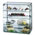 Seal Counter-top Glass Display Case - Rear Sliding Doors - W 607 Mm