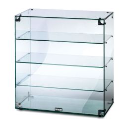 Seal Counter-top Glass Display Case - Open Back - W 607 Mm Seal Counter-top Glass Display Case - Open Back - W 607 Mm