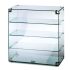 Seal Counter-top Glass Display Case - Open Back - W 607 Mm