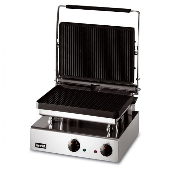 Lynx 400 Electric Counter-top Heavy Duty Panini Grill - Smooth Upper & Lower Plates - W 395 Mm - 3.0 KW LIN GG1P
