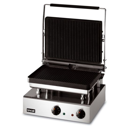 Lynx 400 Electric Counter-top Heavy Duty Panini Grill - Smooth Upper & Lower Plates - W 395 Mm - 3.0 KW LIN GG1P Lynx 400 Electric Counter-top Heavy Duty Panini Grill - Smooth Upper & Lower Plates - W 395 Mm - 3.0 KW LIN GG1P