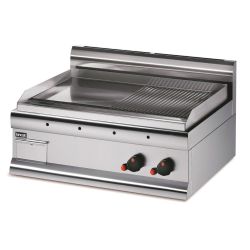 Silverlink 600 Natural Gas Counter-top Griddle - Half-Ribbed Plate - W 750 Mm - 7.5 KW Silverlink 600 Natural Gas Counter-top Griddle - Half-Ribbed Plate - W 750 Mm - 7.5 KW