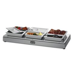 Seal Counter-top Heated Display Base - 3 X 1/1 GN - W 1094 Mm - 1.4 KW Seal Counter-top Heated Display Base - 3 X 1/1 GN - W 1094 Mm - 1.4 KW