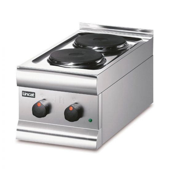 Silverlink 600 Electric Counter-top Boiling Top - 2 Plates - W 300 Mm - 3.0 KW LIN HT3