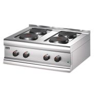 Silverlink 600 Electric Counter-top Boiling Top - 4 Plates - W 750 Mm - 7.0 KW