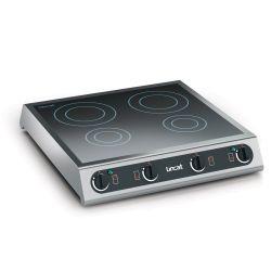 Lincat Electric Counter-top Induction Hob - 4 Zones - W 600 Mm - 6.0 KW Lincat Electric Counter-top Induction Hob - 4 Zones - W 600 Mm - 6.0 KW