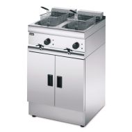 Silverlink 600 Electric Free-standing Twin Tank Fryer - 2 Baskets - W 600 Mm - 2 X 6.0 KW
