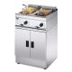 Silverlink 600 Electric Free-standing Twin Tank Fryer - 2 Baskets - W 600 Mm - 2 X 6.0 KW LIN J12