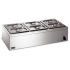 Lynx 400 Electric Counter-top Bain Marie - Dry Heat - Inc. 6 X 1/4 GN Dishes - W 850 Mm - 0.75 KW