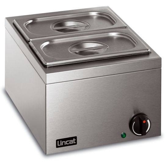 Lynx 400 Electric Counter-top Bain Marie - Dry Heat - Inc. 2 X 1/4 GN Dishes - W 285 Mm - 0.25 KW LIN LBM