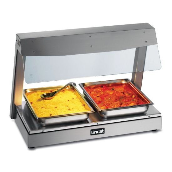 Seal Counter-top Heated Display With Gantry - 2 X 1/1 GN - W 790 Mm - 1.5 KW LIN LD2