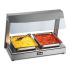 Seal Counter-top Heated Display With Gantry - 2 X 1/1 GN - W 790 Mm - 1.5 KW