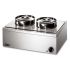 Lynx 400 Electric Counter-top Bain Marie - Wet Heat - Inc. 2 X Round Pots - W 565 Mm - 0.5 KW