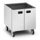 Opus 800 Free-standing Pedestal With Doors And Castors - For Units W 600 Mm LIN OA8972-C