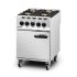 Opus 800 Dual Fuel [Natural Gas] Free-standing Oven Range - 4 Burners - W 600 Mm - 30.0 KW