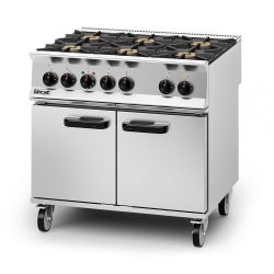 Opus 800 Dual Fuel [Natural Gas] Free-standing Oven Range - 6 Burners - W 900 Mm - 45.0 KW