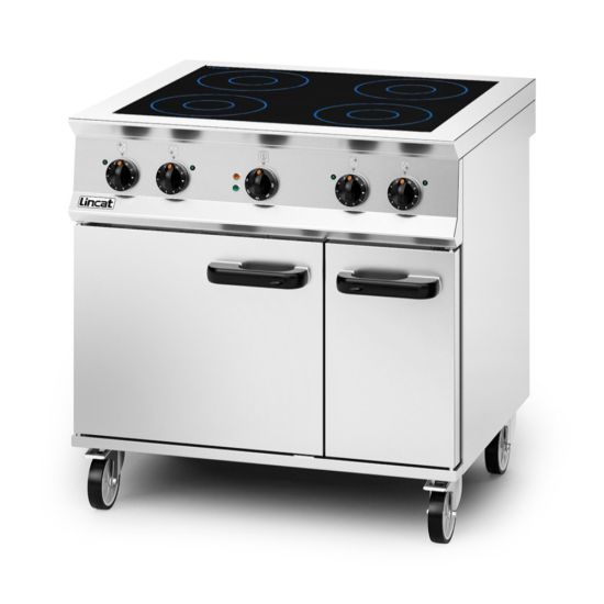Opus 800 Electric Free-standing Induction Oven Range - W 900 Mm - 24.0 KW LIN OE8017 Opus 800 Electric Free-standing Induction Oven Range - W 900 Mm - 24.0 KW LIN OE8017