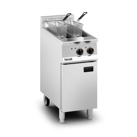 Opus 800 Electric Free-standing Twin Tank Fryer - 2 Baskets - W 400 Mm - 14.0 KW LIN OE8105