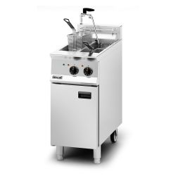 Opus 800 Electric Free-standing Twin Tank Fryer With Pumped Filtration - 2 Baskets - W 400 Mm - 14.0 KW