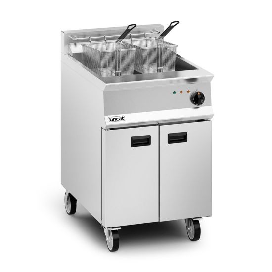 Opus 800 Electric Free-standing Single Tank Fryer - 2 Baskets - W 600 Mm - 22.0 KW LIN OE8108 Opus 800 Electric Free-standing Single Tank Fryer - 2 Baskets - W 600 Mm - 22.0 KW LIN OE8108