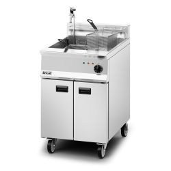 Opus 800 Electric Free-standing Single Tank Fryer With Pumped Filtration - 2 Baskets - W 600 Mm - 22.0 KW