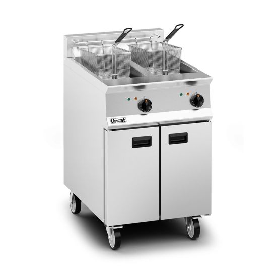 Opus 800 Electric Free-standing Twin Tank Fryer - 2 Baskets - W 600 Mm - 24.0 KW LIN OE8113 Opus 800 Electric Free-standing Twin Tank Fryer - 2 Baskets - W 600 Mm - 24.0 KW LIN OE8113