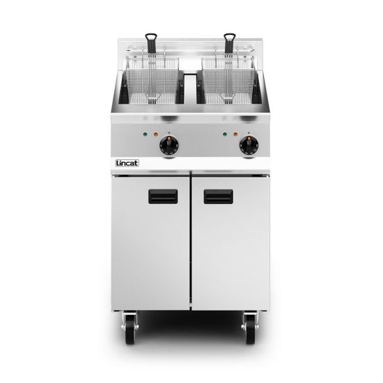 Opus 800 Electric Free-standing Twin Tank Fryer - 2 Baskets - W 600 Mm - 24.0 KW LIN OE8113 Opus 800 Electric Free-standing Twin Tank Fryer - 2 Baskets - W 600 Mm - 24.0 KW LIN OE8113