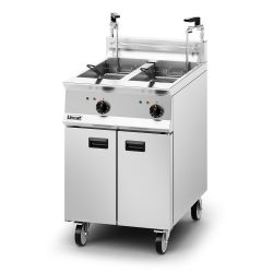 Opus 800 Electric Free-standing Twin Tank Fryer With Pumped Filtration - 2 Baskets - W 600 Mm - 24.0 KW