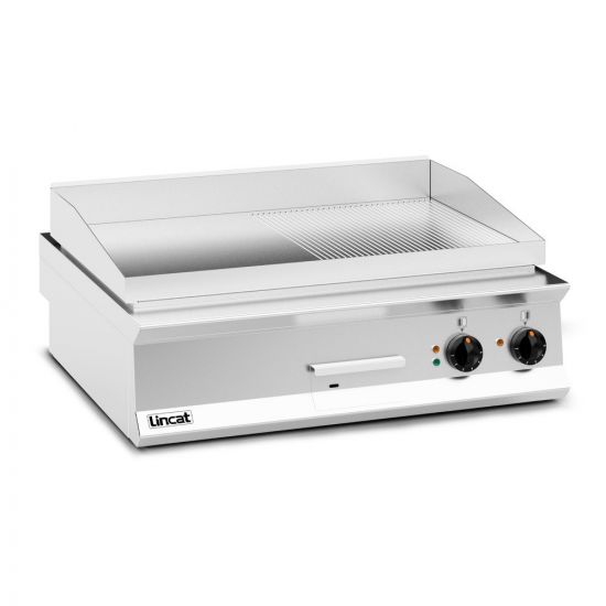 Opus 800 Electric Counter-top Griddle - Ribbed Plate - W 900 Mm - 12.0 KW LIN OE8206-R