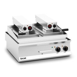 Opus 800 Electric Counter-top Clam Griddle - Flat Upper Plate - W 800 Mm - 17.2 KW