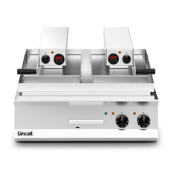 Opus 800 Electric Counter-top Clam Griddle - Flat Upper Plate - W 800 Mm - 17.2 KW LIN OE8210 Opus 800 Electric Counter-top Clam Griddle - Flat Upper Plate - W 800 Mm - 17.2 KW LIN OE8210