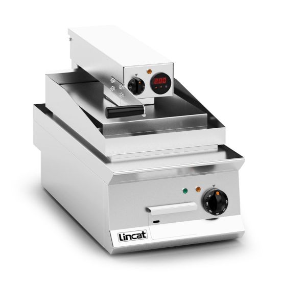 Opus 800 Electric Counter-top Clam Griddle - Flat Upper Plate - W 400 Mm - 8.6 KW LIN OE8211 Opus 800 Electric Counter-top Clam Griddle - Flat Upper Plate - W 400 Mm - 8.6 KW LIN OE8211