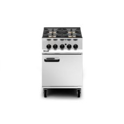 Opus 800 Propane Gas Free-standing Oven Range [R-Hand Door] - 4 Burners - W 600 Mm - 33.6 KW