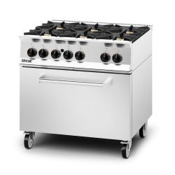 Opus 800 Propane Gas Free-standing Oven Range [Drop-Down Door] - 6 Burners - W 900 Mm - 50.5 KW