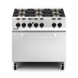 Opus 800 Propane Gas Free-standing Oven Range [Drop-Down Door] - 6 Burners - W 900 Mm - 50.5 KW
